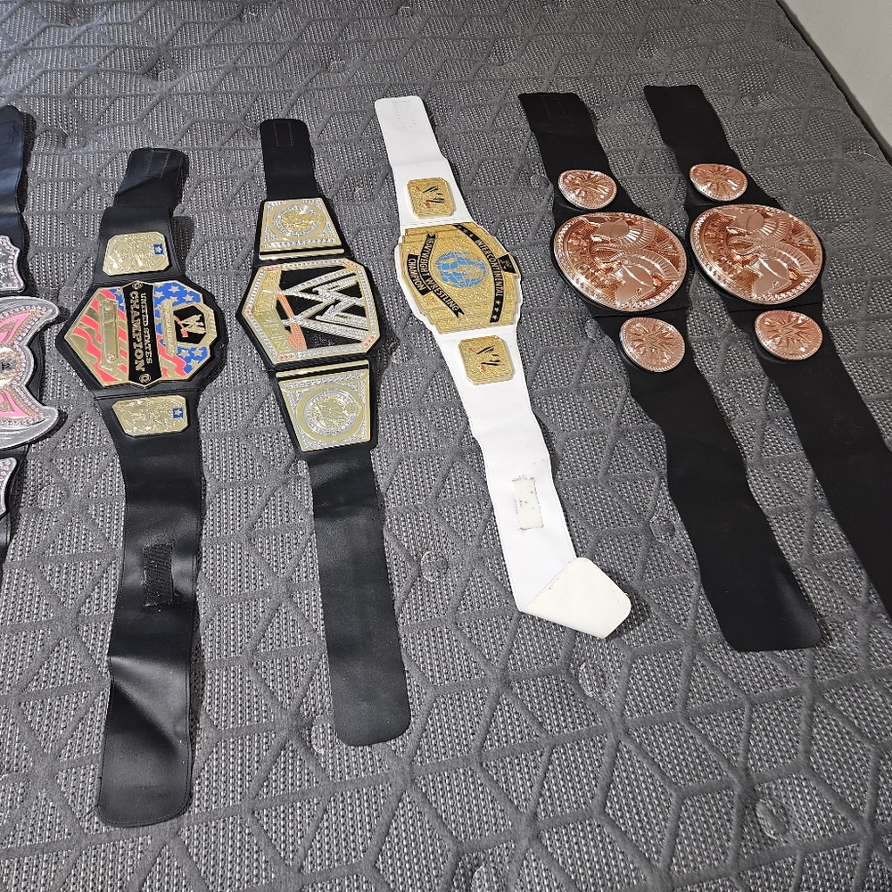 Wrestling Championship Belt Set
